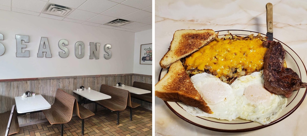 Sharpley's Seasons Cafe Menu